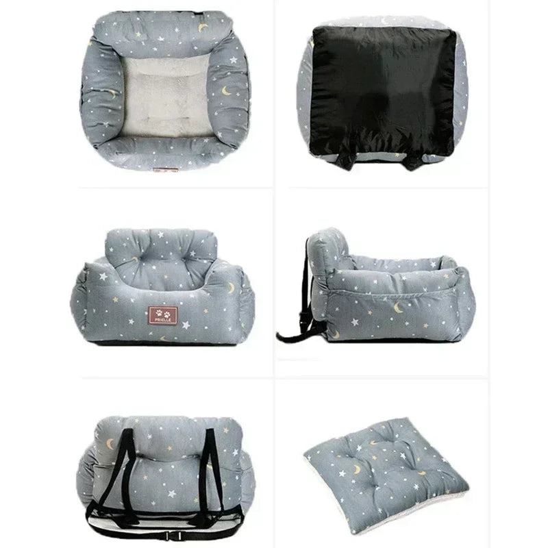 Dog Car Seat with Safety Belt